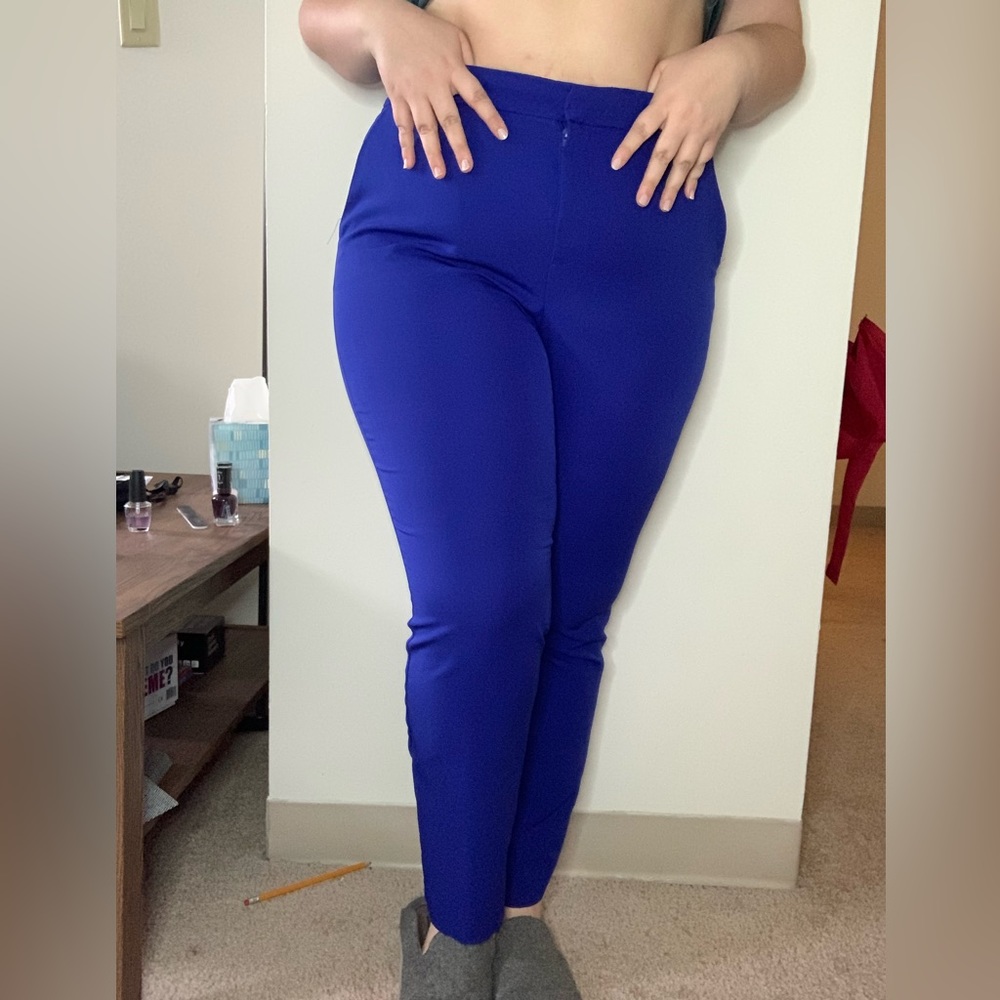 Electric Blue Trousers